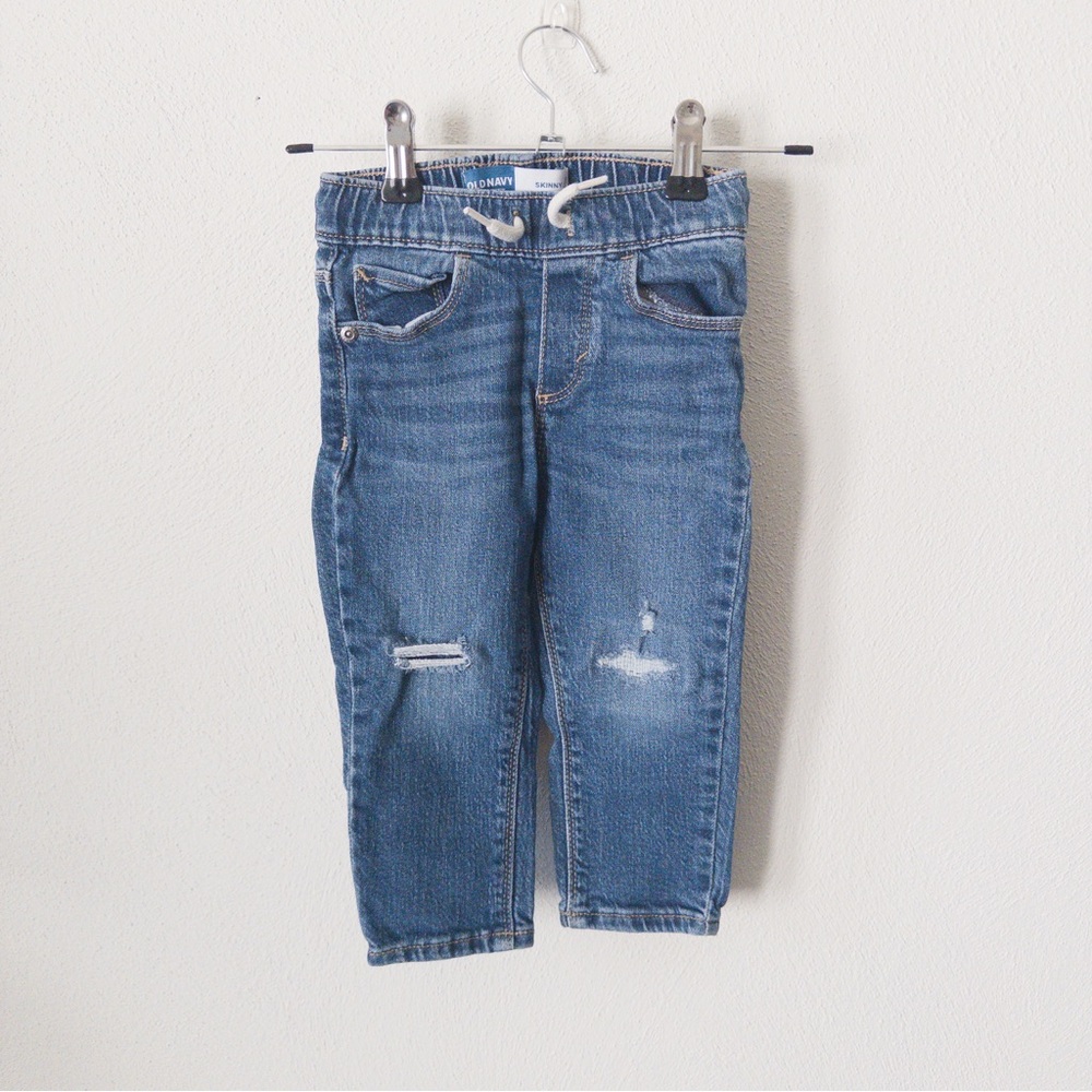 Old Navy Distressed Blue Kids Jeans